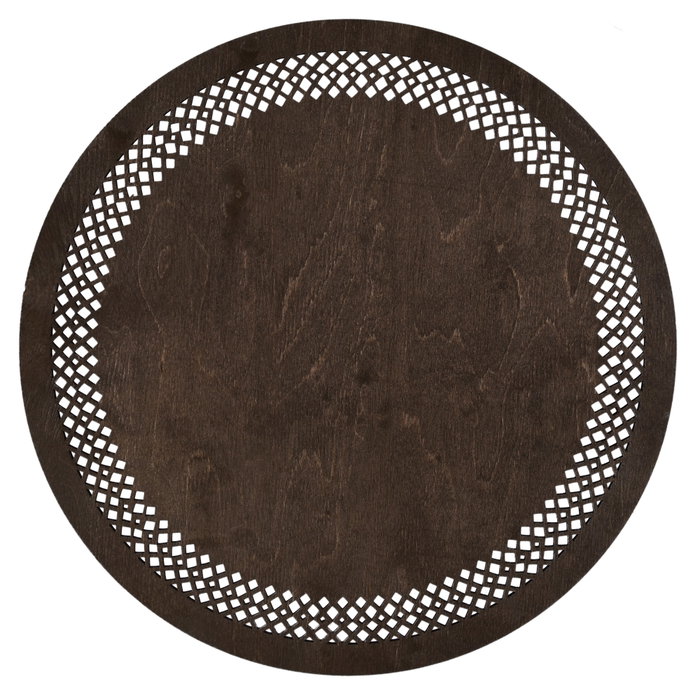Hermia Seljuk Wenge - Juego de 4 Salvamanteles de Madera Hermia Seljuk Wenge - Juego de 4 Salvamanteles de Madera